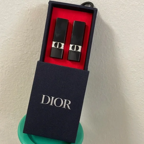 Dior Lipstick Duo in Red and Cream - Picture 3 of 7